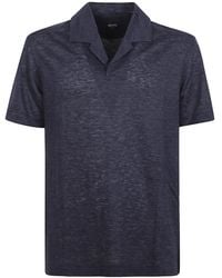 ZEGNA - Short-Sleeved Polo Shirt - Lyst