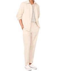 Officine Generale - Long-Sleeve Button-Fastening Shirt - Lyst