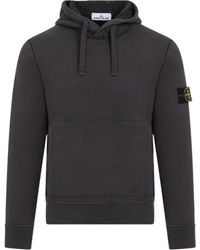 Stone Island - Compass Patch Drawstring Hoodie - Lyst