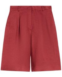 Max Mara - Caravan Tailored Knee-Length Shorts - Lyst