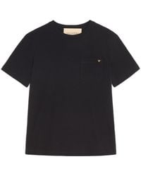 Valentino - Vgold Crewneck T-Shirt - Lyst