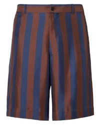 Fendi - Striped Bermuda Shorts - Lyst