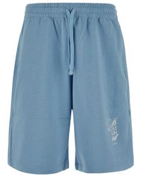 ih nom uh nit - Logo-Print Cotton Track Shorts - Lyst