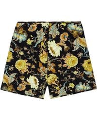Ulla Johnson - Floral Print Shorts - Lyst