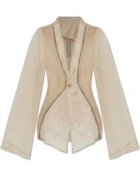 Rick Owens - Stag Sheer Zip Jacket - Lyst