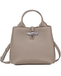 Longchamp - Le Roseau S Top Handle Bag - Lyst