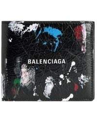 Balenciaga - Cash Square Bi-Fold Wallet - Lyst