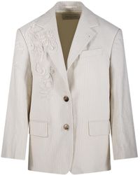 Dries Van Noten - Long-Sleeved Suit Jacket - Lyst