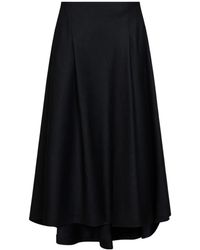 Ami Paris - Ami Flared Skirt - Lyst