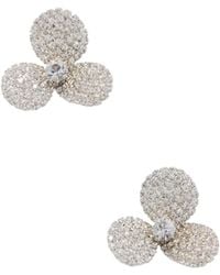 Jennifer Behr - Crystal-Embellished-Tone Metal Earrings - Lyst