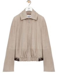 Loewe - Belted Jacket - Lyst