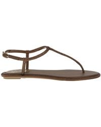 Rene Caovilla - Ren Caovilla Diana Embellished Thong Sandals - Lyst