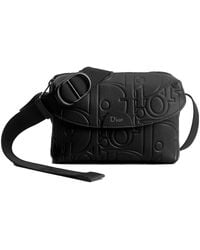 Dior - Mini Jett Zipped Messenger Bag - Lyst