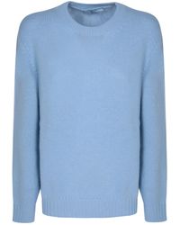 Prada - Long-Sleeved Crewneck Knitted Jumper - Lyst