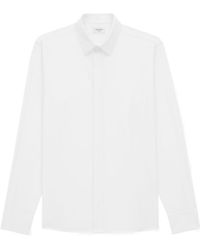 Saint Laurent - Button-Up Long-Sleeved Shirt - Lyst
