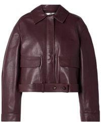 Co. - Belted Leather Jacket - Lyst