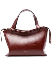 Wandler - Patent-Finish Leather Tote Bag - Lyst