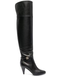 Dolce & Gabbana - Dg Over-The-Knee Boots - Lyst