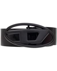 DIESEL - Oval D Logo B-1Dr Belt - Lyst