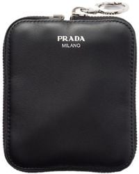Prada - Re-Nylon And Leather Foldable Mini Duffel Bag - Lyst