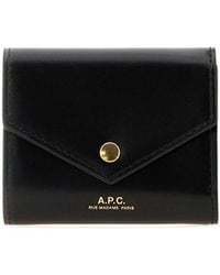 A.P.C. - Envelope Coin Wallet - Lyst