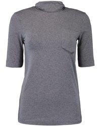 Brunello Cucinelli - Chest Pocket Cotton T-Shirt - Lyst