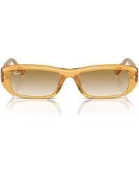 Ray-Ban - Rectangular Sunglasses - Lyst