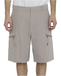 Dior - Homme Zip Detailed Bermuda Shorts - Lyst