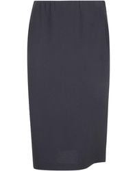 Seventy - Textured Midi Skirt - Lyst