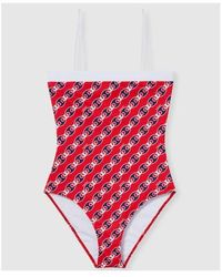 Gucci Disney X Swimsuit in White | Lyst