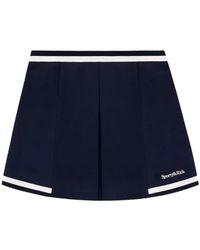 Sporty & Rich - Color-Blocked Midi Skirt - Lyst