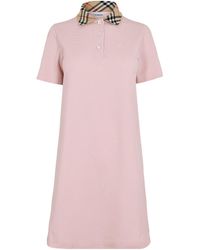 Burberry - Light Short-Sleeved Dress - Lyst