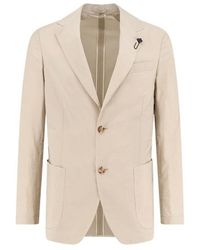 Lardini - Two-Button Patch-Pocket Blazer - Lyst
