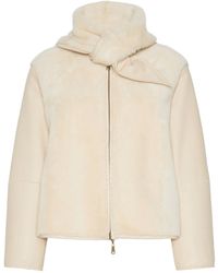 Max Mara - Shearling Coat - Lyst