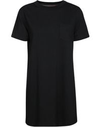 Sacai - Panelled Asymmetric Hem Dress - Lyst