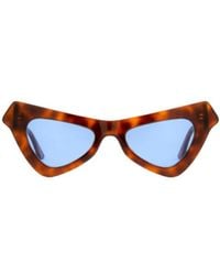 Marni - Logo Sunglasses - Lyst