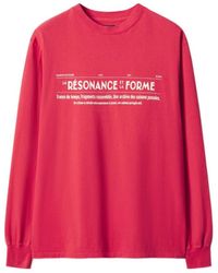 Maison Kitsuné - X Kuro Faded Long Sleeve Tee - Lyst