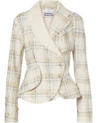 Vivienne Westwood - Stormy Tartan Cotton-Blend Jacket - Lyst