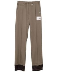 Maison Mihara Yasuhiro - Layered Gabardine Pants - Lyst