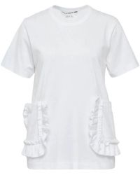 Comme des Garçons - Comme Des Garçons Girl Ruffle Pocket Crewneck T-Shirt - Lyst