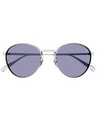 dunhill - Round-Frame Sunglsses - Lyst