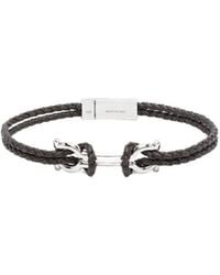Ferragamo - Braided Bracelet - Lyst