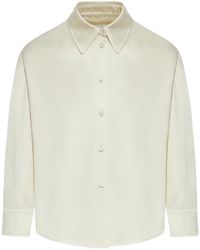 Jil Sander - Buttoned Twill Shirt - Lyst