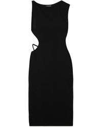 St. Agni - Arc Cut-Out Detailed Sleeveless Midi Dress - Lyst