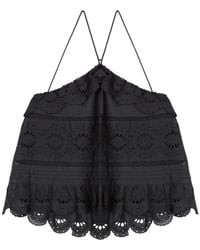 Isabel Marant - Isabel Marant Étoile Prisha Floral Lace Top - Lyst