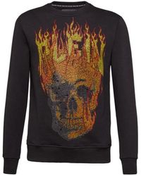 Philipp Plein - Round-Necked Diamond Sweater - Lyst