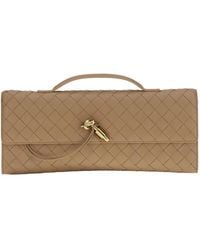 Bottega Veneta - Andiamo Intrecciato Clutch Bag - Lyst
