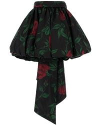 Blumarine - Re Printed Balloon Mini Skirt - Lyst