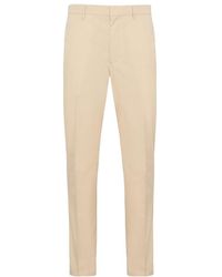 Prada - Cotton Pants - Lyst