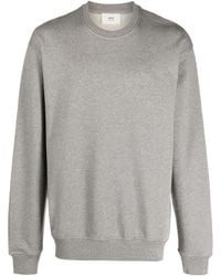 Ami Paris - Ami De Coeur Organic Cotton Sweatshirt - Lyst
